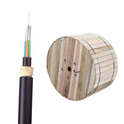 100m Optische ADSS Kabel 48 van de Spanwijdtevezel Kernantenne met Dubbel Jasje