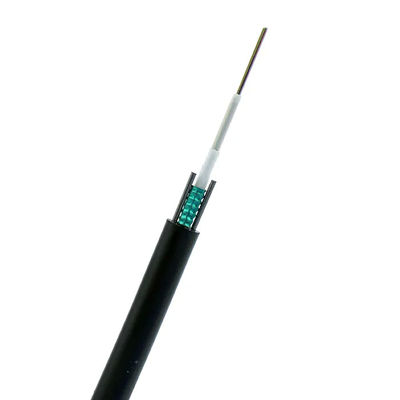 De openluchtvezel van de 2 Kern Gepantserde Kabel Optisch met MDPE-Schede 7.6mm Diameter