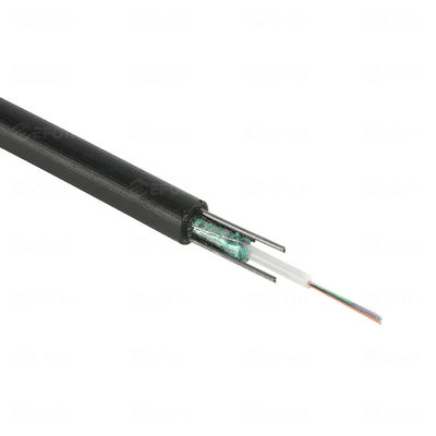 De openluchtvezel van de 2 Kern Gepantserde Kabel Optisch met MDPE-Schede 7.6mm Diameter