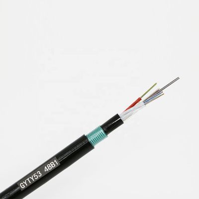 De openlucht Directe Begraven Kabel G.652D van Vezel Optische 12 Kern met PE Schede