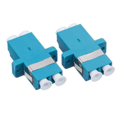Duplex Enig Modeloptic fiber adapter met de Magenta Kleur van FLENSpc
