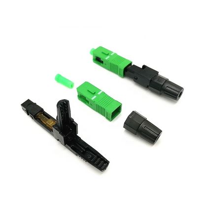 De aangepaste Plastic Snelle Schakelaar van Sc voor Kabel van de Vezel de Optische Daling
