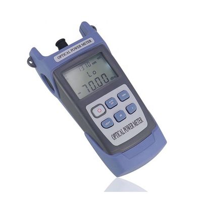 Het handbediende Meetapparaat 800nm 1700nm -70+6dbm van de Vezel Optische Kabel voor FC-de Schakelaar van Sc ST