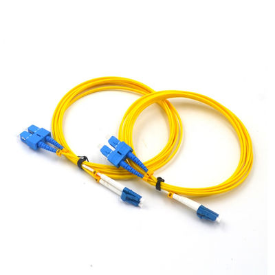 Van de de Vezel Optisch Kabel van Sc UPC het Flardkoord voor Media Convertor Binnen
