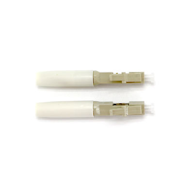 Optische de Vezel Snelle Schakelaar van FTTH LC Multimode met Blauwgroene Beige Kleur