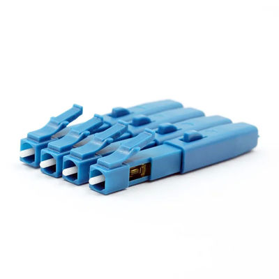 Optische de Vezel Snelle Schakelaar van FTTH LC Multimode met Blauwgroene Beige Kleur