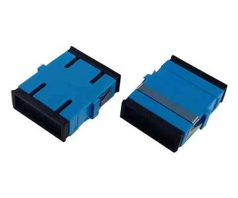 De Vezel Optische Adapter van Sc UPC SM SX met Blauwe Kleurenkunststof