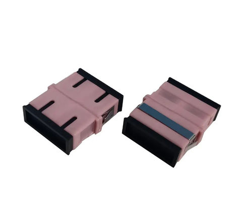 De Vezel Optische Adapter van Sc UPC SM SX met Blauwe Kleurenkunststof