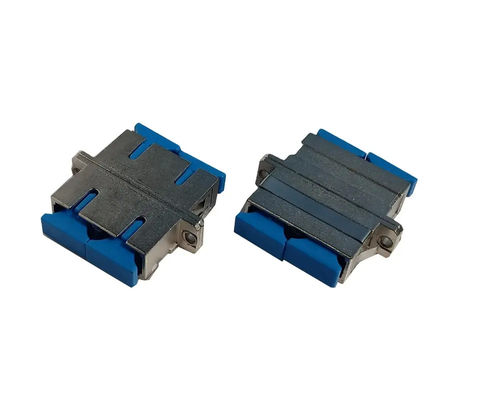 De Vezel Optische Adapter van Sc UPC SM SX met Blauwe Kleurenkunststof