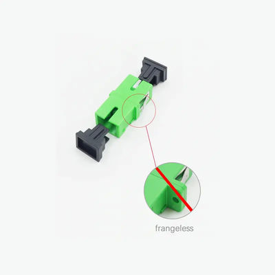Enige APC van de Adaptersc UPC van de Wijze Duplexvezel Optische Groene Kleur
