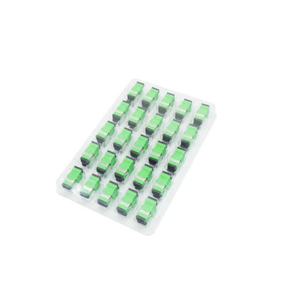 Enige APC van de Adaptersc UPC van de Wijze Duplexvezel Optische Groene Kleur