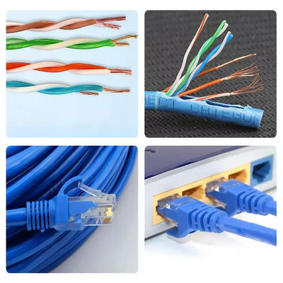 Aangepaste het Flardkabel van Cat6A Ethernet, s-Slank het Flardkoord van FTP met 5m 1m Lengte