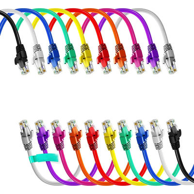 Aangepaste het Flardkabel van Cat6A Ethernet, s-Slank het Flardkoord van FTP met 5m 1m Lengte