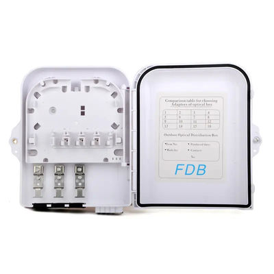 8 de Optische Einddoos van de kernvezel voor de Vezeltoegang van de DUTJEodp FTB FTTH Ongesneden Kabel