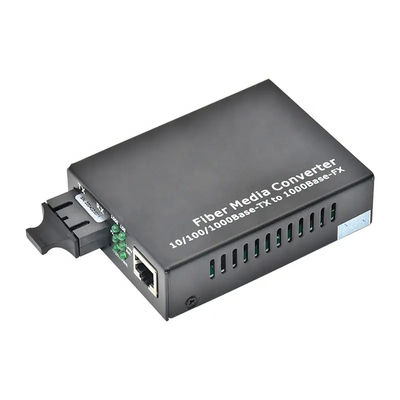 20KM van de de Wijzevezel van Sc Enige Optische de Media Convertor 4 Haven Simplex Duplextype