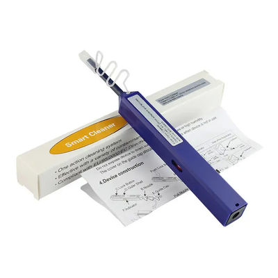 1.25mm de de Kabeltoebehoren van de Metalen kappenvezel, LC MU Één klikken Vezel Optische Schoonmakende Pen