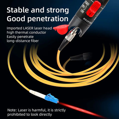 De aangepaste 650nm-Toebehoren van de Vezelkabel, Pen Type Visual Fault Locator 30mw