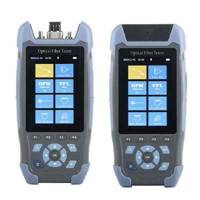 Miniotdr-Materiaal van de Vezeltest, 12 in 1 Vezel Optische Reflectometer met Touch screen