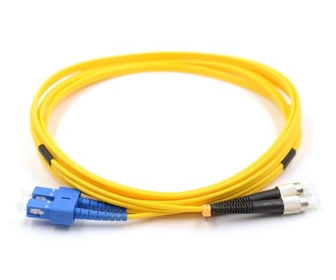 E2000 Fiber patch cords voor LC/ SC/ FC/ ST/ MU/ MTRJ/ MPO/ DIN/ SMA/ D4/ SFF