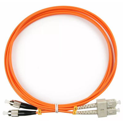 Op maat gemaakte OFNP-optische vezelpatch kabel 45dB Vochtigheid≤85%RH