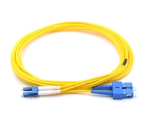 PVC/LSZH OFC-vezelkabel Patch Cord Kabel Op maat gemaakt 0.9mm/2.0mm