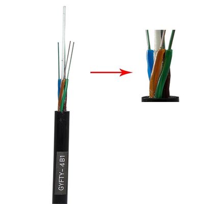 Stalen draad Sterkte Lid Optische vezel Draad Aramid Garens OS2 Efficiënt