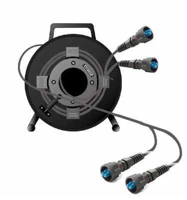 PC Plastic PCD380 Inzetbare Tactische Glasvezel Kabel Roller Onbreekbare lege Kabel Drum Reel