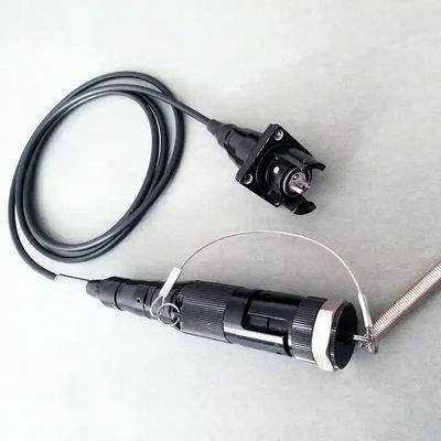 Draagbare opneembare glasvezelkabel spoel met lengte 100M 200M 500M gepantserde tactische glasvezel patch cord